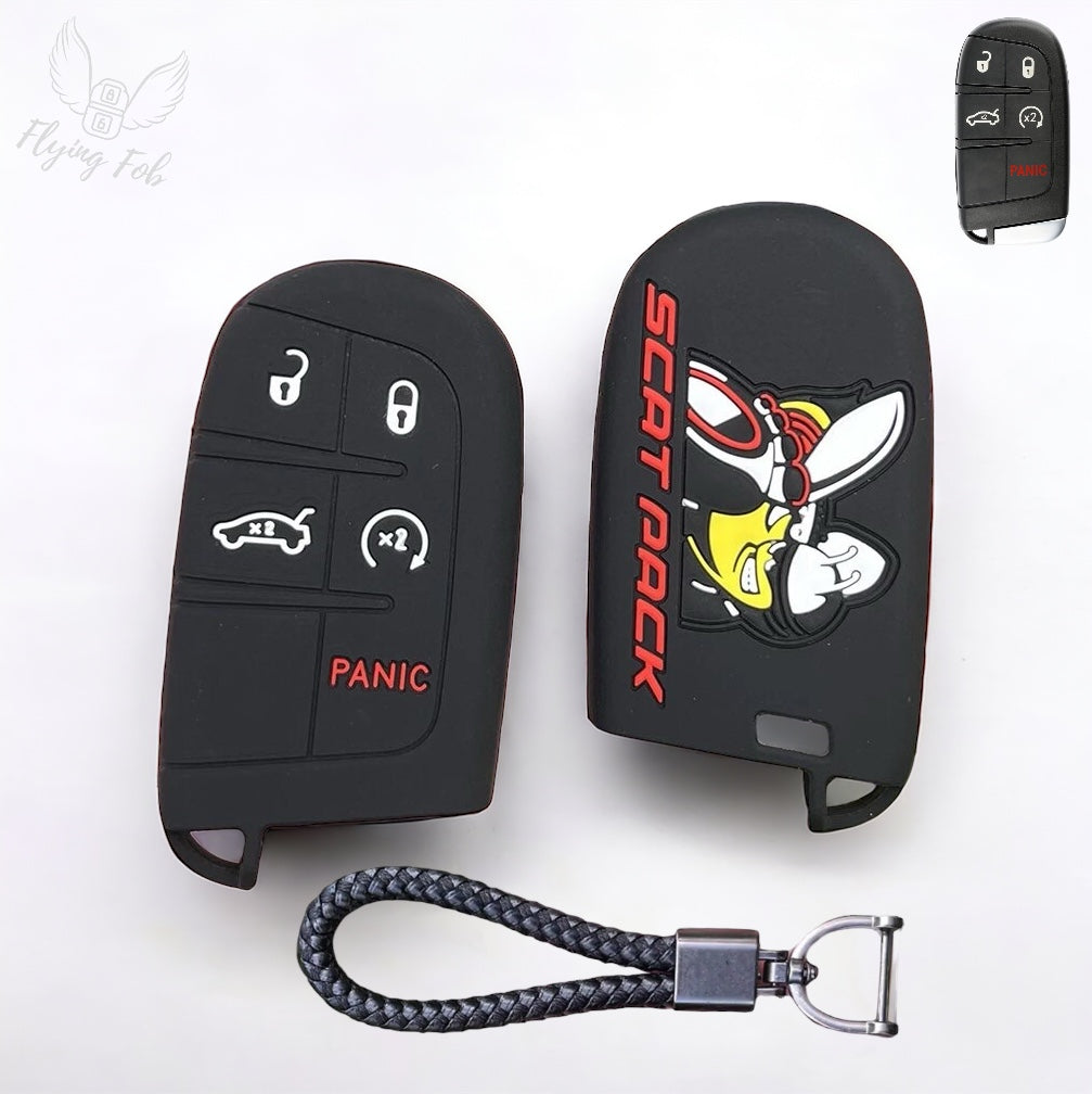 Car Key Fob Case Cover for Dodge Charger Challenger 39Z SCATPACK
