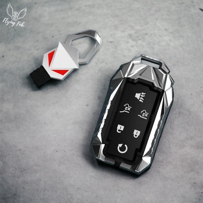Car Key Fob Case Cover Shell for CHEVROLET Colorado Silverado Suburban Tahoe for GMC Canyon Sierra Yukon
