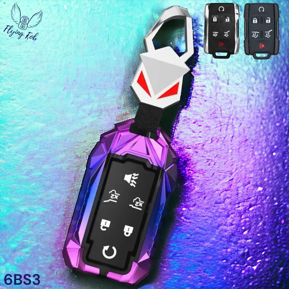 Car Key Fob Case Cover Shell for CHEVROLET Colorado Silverado Suburban Tahoe for GMC Canyon Sierra Yukon