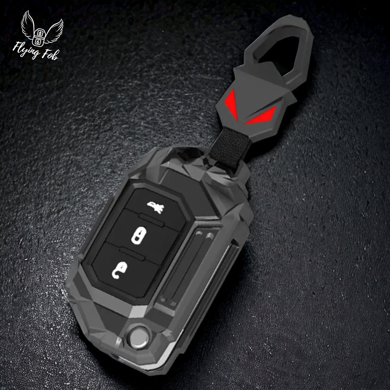 CAR KEY FOB COVER CASE SHELL for JEEP Gladiator Wrangler