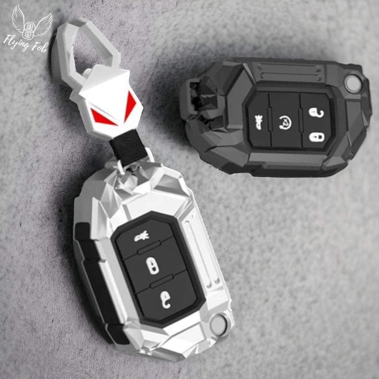 CAR KEY FOB COVER CASE SHELL for JEEP Gladiator Wrangler