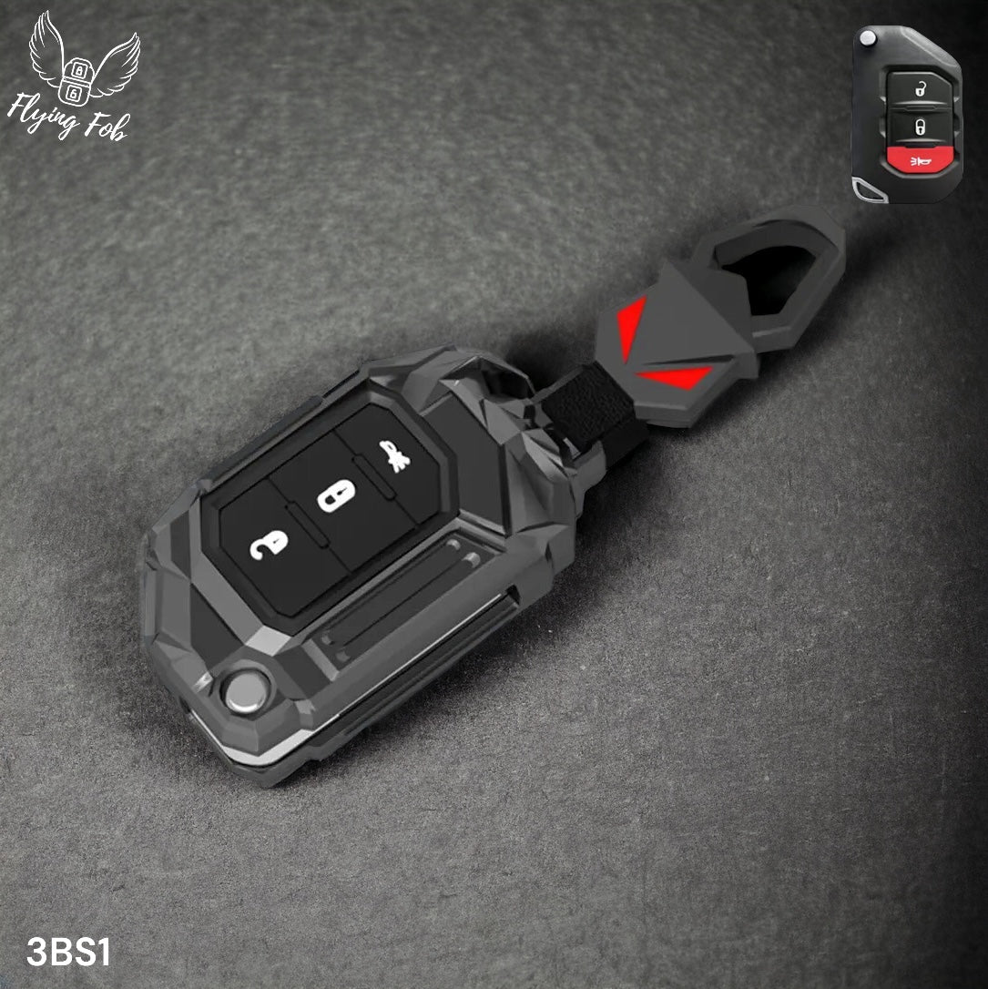 CAR KEY FOB COVER CASE SHELL for JEEP Gladiator Wrangler