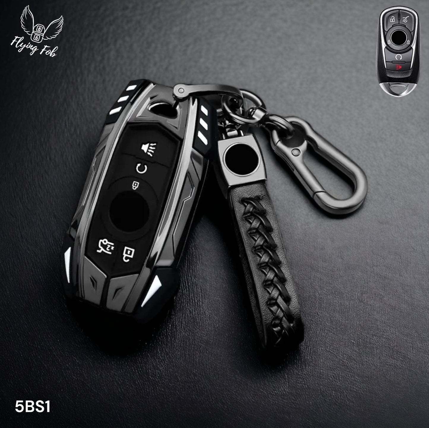 Car Key Fob Case Cover Shell for BUICK Enclave Encore Envision Envista LaCrosse Regal