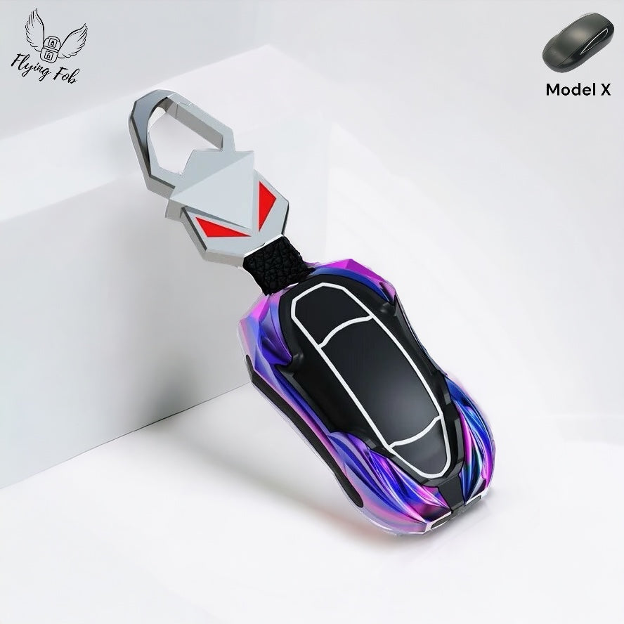 Premium Metal Alloy Car Key Fob Cover Case Shell for TESLA Model 3 Model S Model Y Model X
