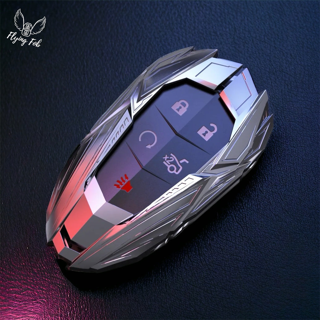Premium Car Key Fob Case Cover Shell for CADILLAC ATS CTS CT6 Escalade SRX XTS XT4 XT5 XT6