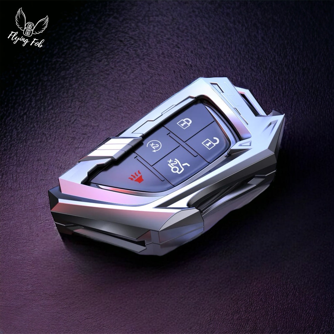 Premium Car Key Fob Case Cover Shell for CADILLAC CT4 CT5 Escalade LYRIQ for CHEVROLET CORVETTE 1LT 2LT 3LT C8 Stingray