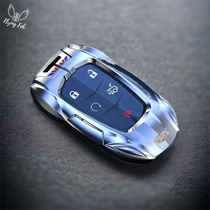 Chrome Red TPU Key Fob Case For Cadillac ATS CTS CT6 XTS XT5 ELR SRX E Chrome Red TPU Key Fob Case For Cadillac ATS CTS CT6 XTS XT5 ELR SRX E