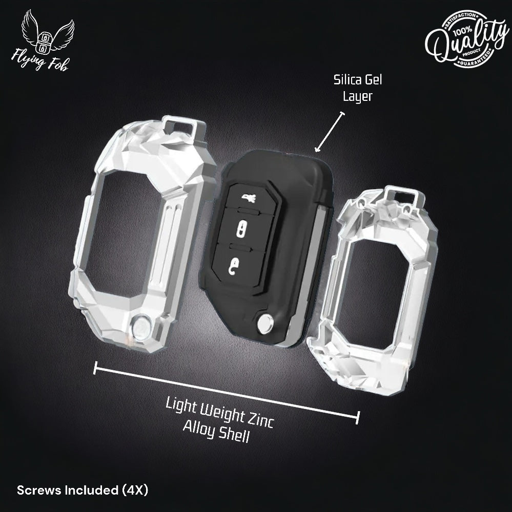 CAR KEY FOB COVER CASE SHELL for JEEP Gladiator Wrangler