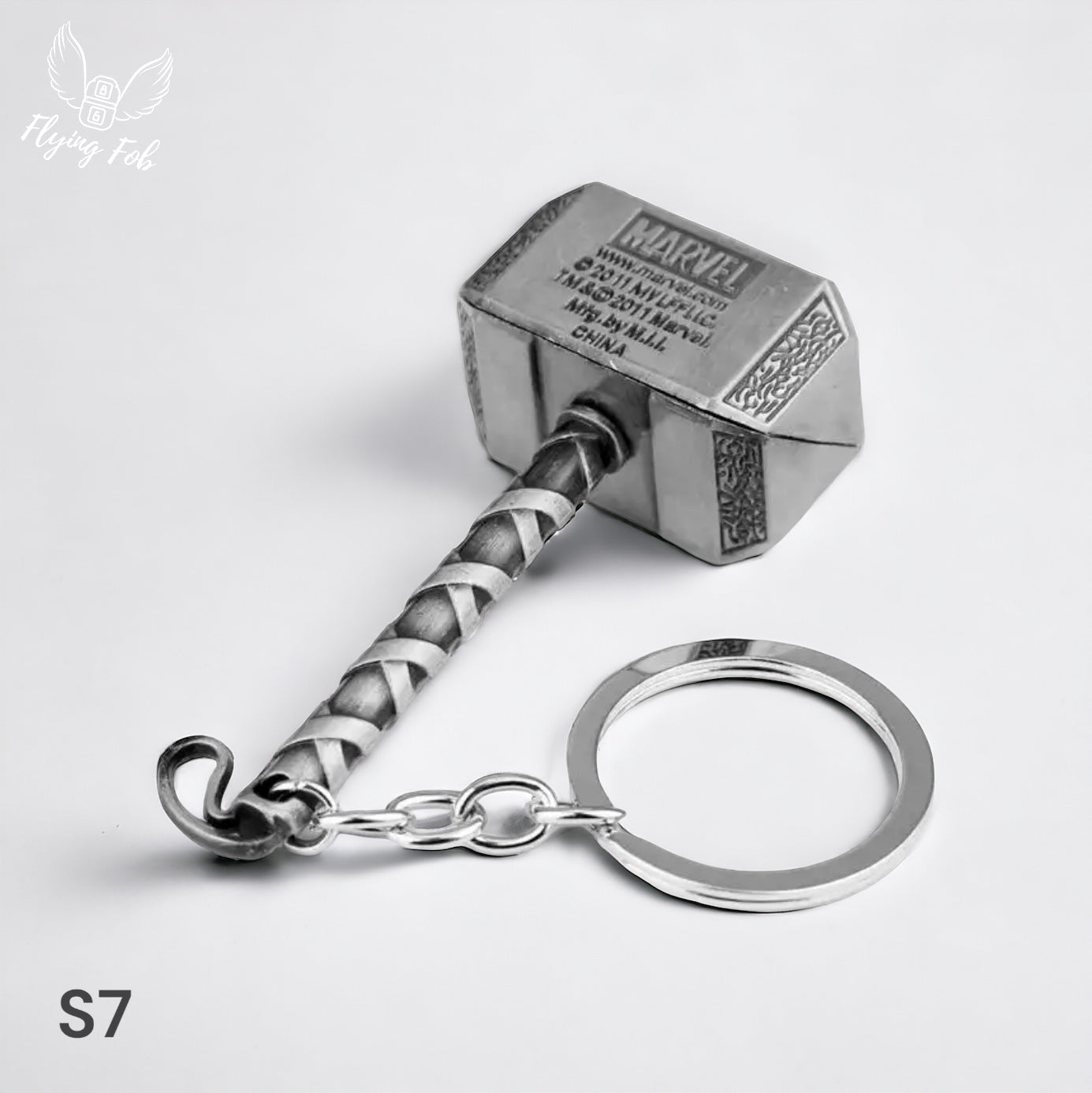 Thor Hammer Metal Keychain