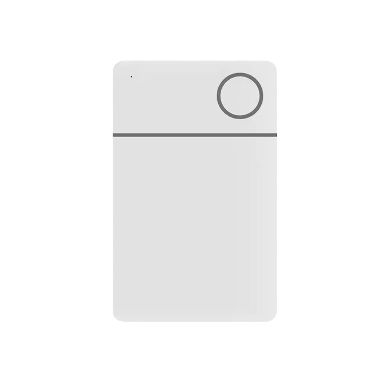 Smart Wallet Purse GPS Tracker Card Works with Apple Find My App Rechargeable (IOS ONLY)