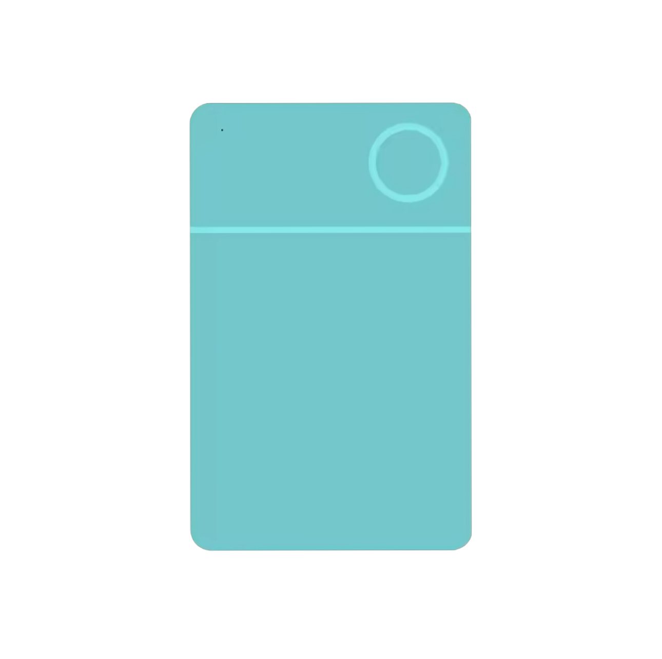 Smart Wallet Purse GPS Tracker Card Works with Apple Find My App Rechargeable (IOS ONLY)
