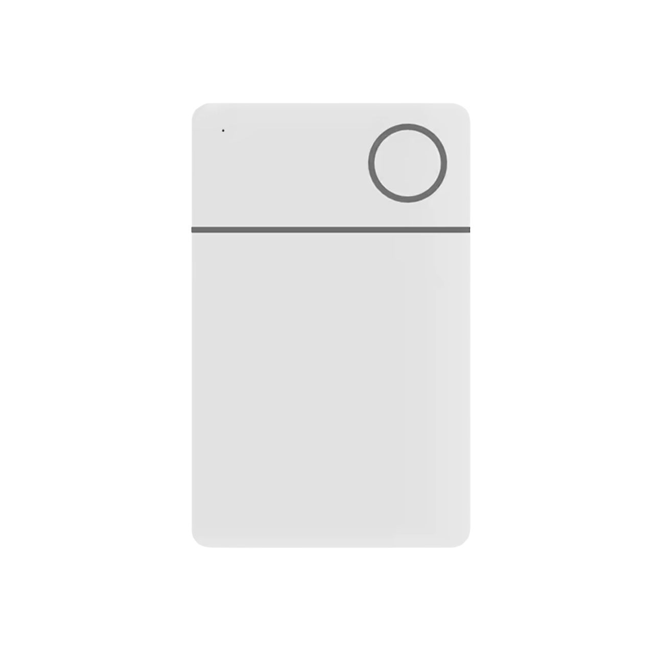 Smart Wallet Purse GPS Tracker Card Works with Apple Find My App Rechargeable (IOS ONLY)