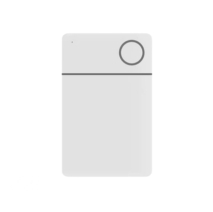 Smart Wallet Purse GPS Tracker Card Works with Apple Find My App Rechargeable (IOS ONLY)