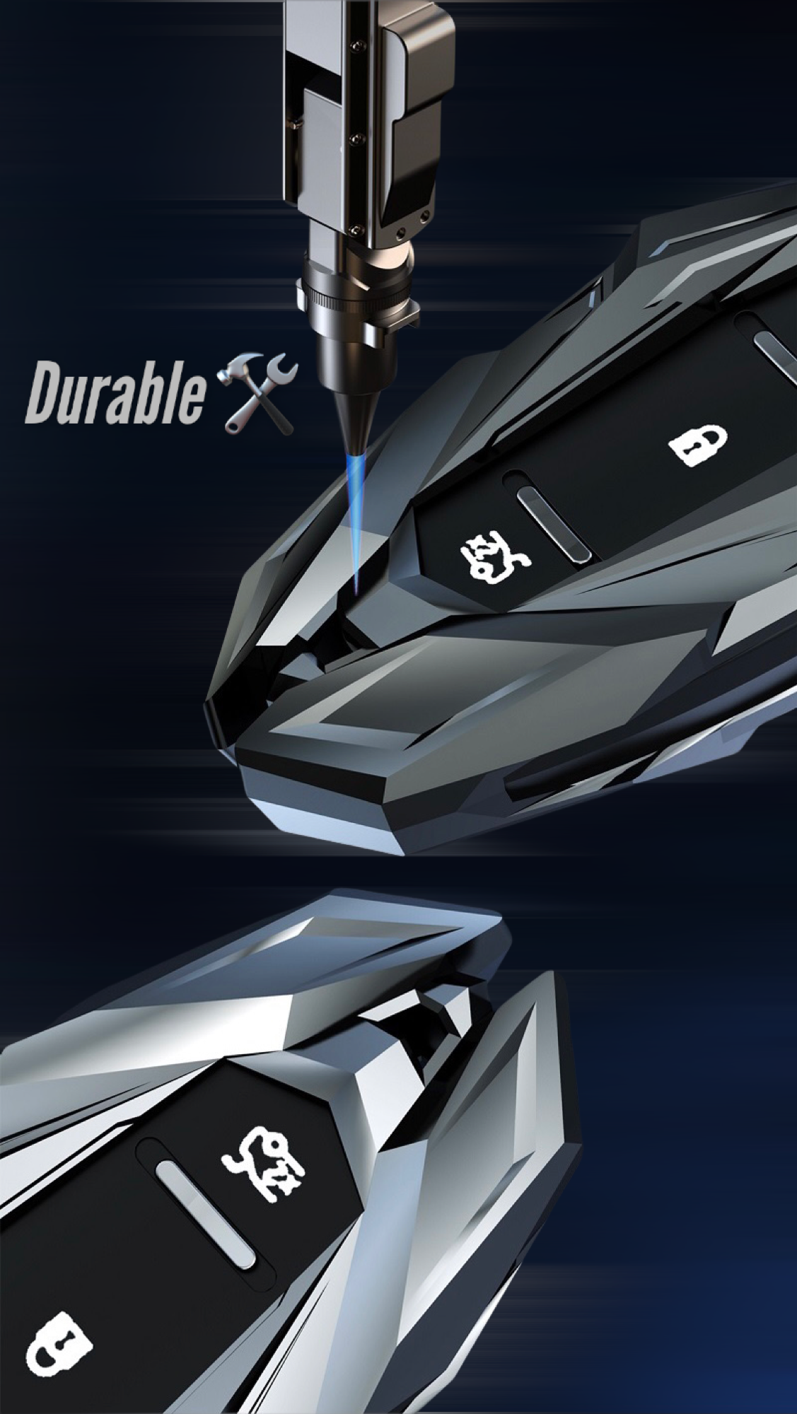 Premium Car Key Fob Case Cover Shell for CHEVROLET CHEVY Aveo Blazer Camaro Captiva Cruze Equinox Lova Malibu Sonic Hatchback Spark EV Trailblazer Traverse Trax Volt