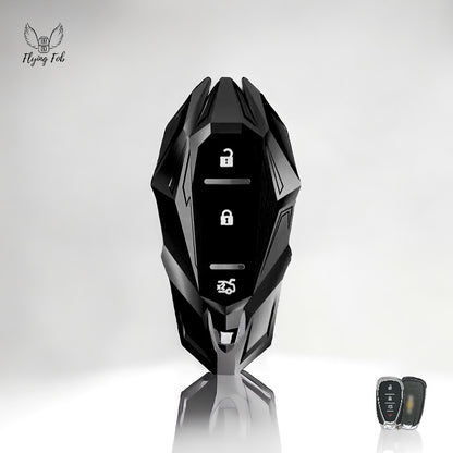 Premium Car Key Fob Case Cover Shell for CHEVROLET CHEVY Aveo Blazer Camaro Captiva Cruze Equinox Lova Malibu Sonic Hatchback Spark EV Trailblazer Traverse Trax Volt