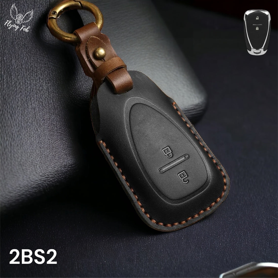 Handmade Genuine Leather Car Key Fob Case Cover Shell for CHEVROLET CHEVY Aveo Blazer Camaro Captiva Cruze Equinox Lova Malibu Sonic Hatchback Spark EV Trailblazer Traverse Trax Volt