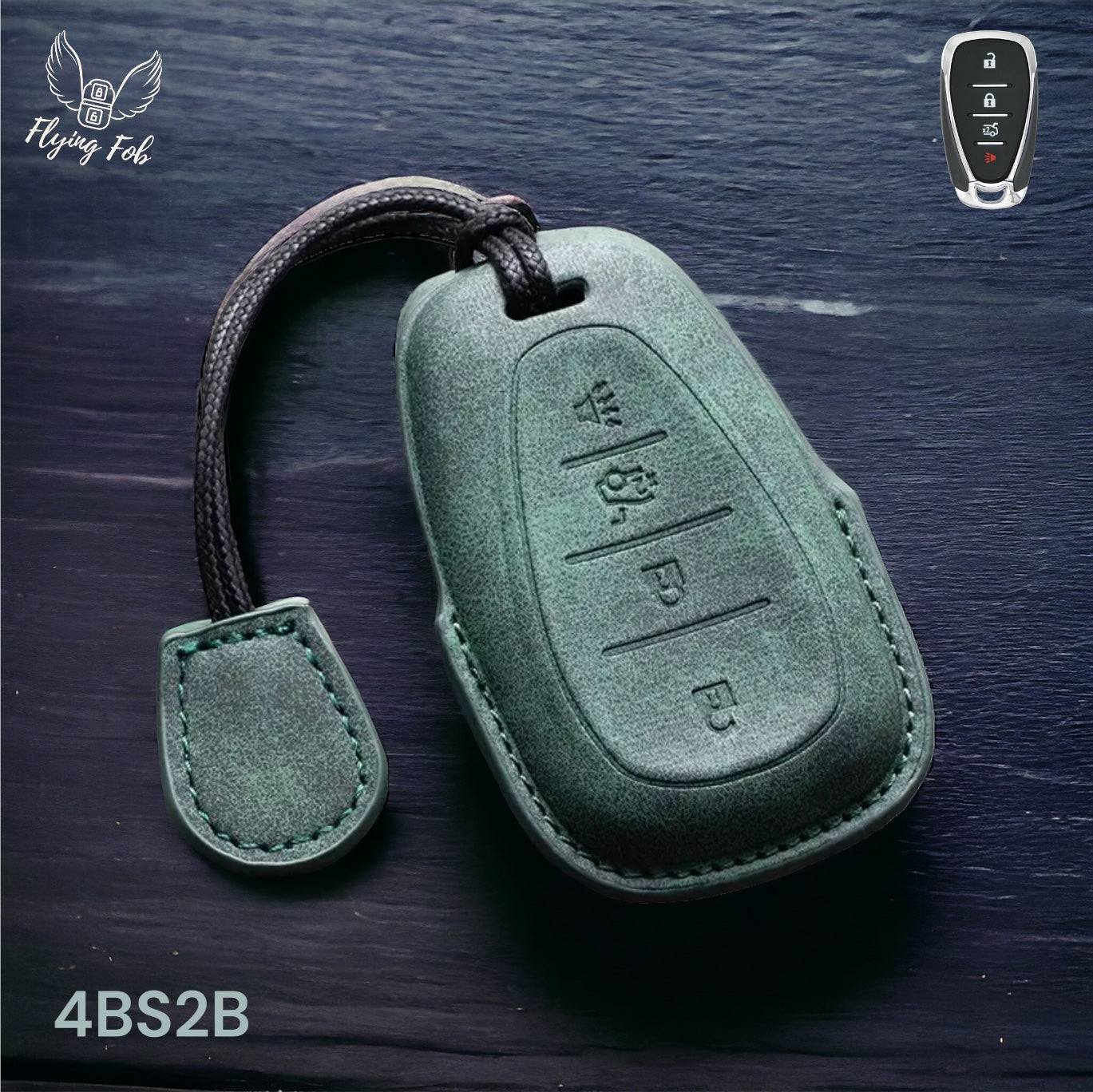 Premium Leather Car Key Fob Case Cover Shell for CHEVROLET CHEVY Aveo Blazer Camaro Captiva Cruze Equinox Lova Malibu Sonic Hatchback Spark EV Trailblazer Traverse Trax Volt