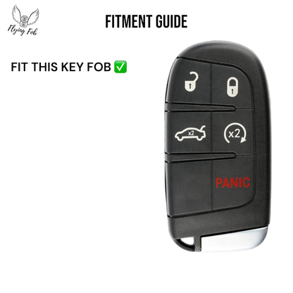 Car Key Fob Case Cover for Dodge Charger Challenger 39Z SCATPACK