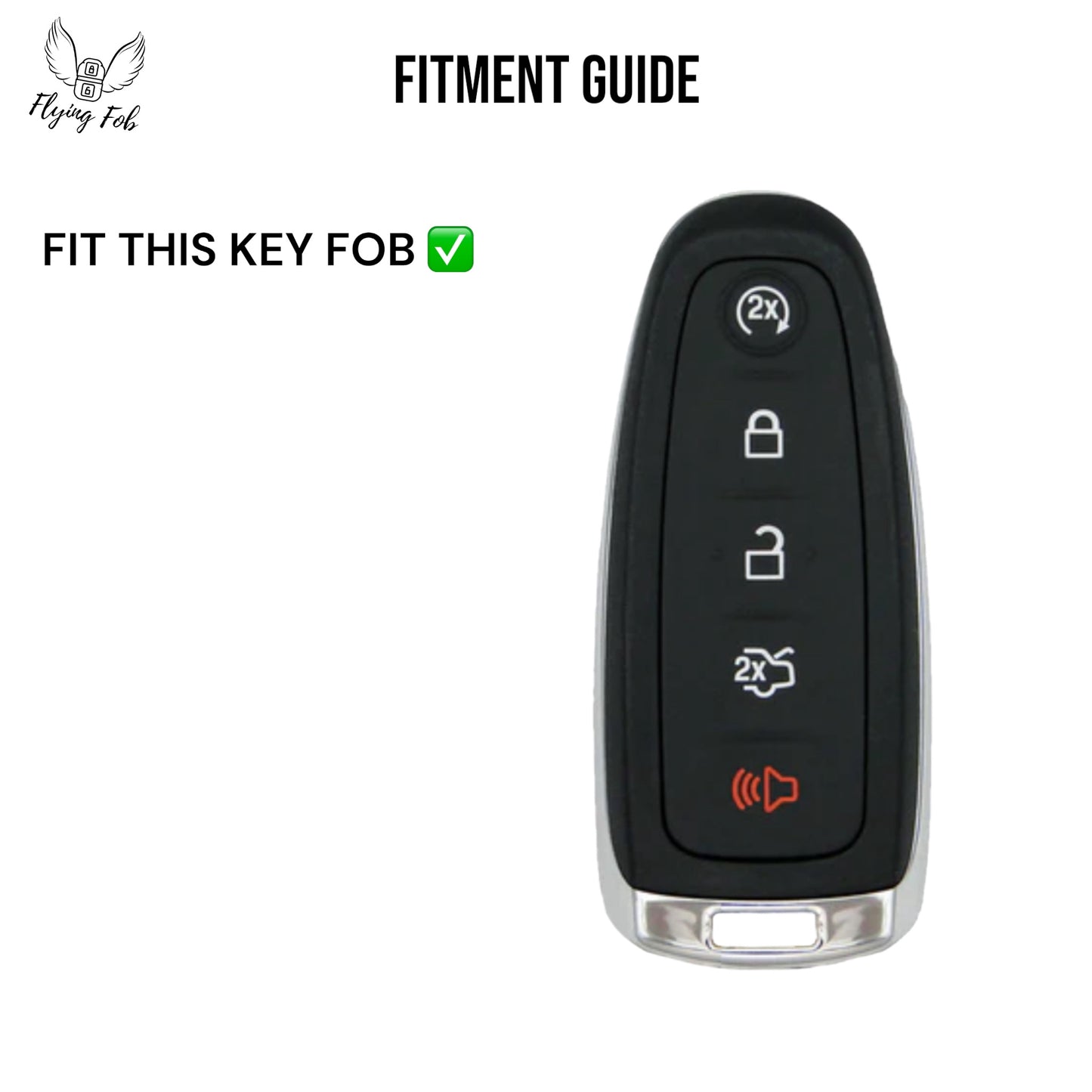 Car Key Fob Case Cover Shell for FORD C-MAX Edge Escape Expedition Explorer Flex Focus Taurus 5B for LINCOLN MKS MKT MKX Navigator 5B