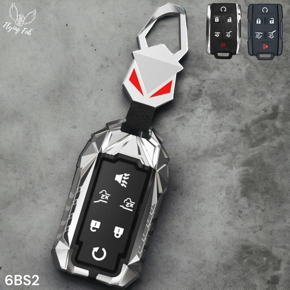 Car Key Fob Case Cover Shell for CHEVROLET Colorado Silverado Suburban Tahoe for GMC Canyon Sierra Yukon