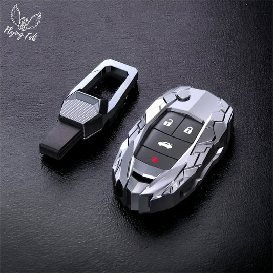 Car Key Fob Case Cover Shell for BUICK Cascada Encore LaCrosse Regal Verano for CHEVROLET Camaro Cruze Equinox Impala Malibu Sonic Spark EV Trax Volt for GMC Terrain