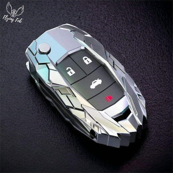 Car Key Fob Case Cover Shell for BUICK Cascada Encore LaCrosse Regal Verano for CHEVROLET Camaro Cruze Equinox Impala Malibu Sonic Spark EV Trax Volt for GMC Terrain