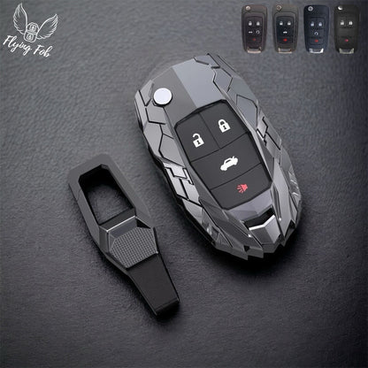 Car Key Fob Case Cover Shell for BUICK Cascada Encore LaCrosse Regal Verano for CHEVROLET Camaro Cruze Equinox Impala Malibu Sonic Spark EV Trax Volt for GMC Terrain