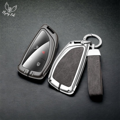 Luxury Car Key Fob Case Cover Shell for CHEVROLET Silverado Suburban Tahoe for GMC Yukon for BUICK Envision