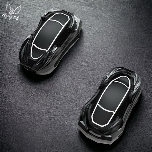Premium Metal Alloy Car Key Fob Cover Case Shell for TESLA Model 3 Model S Model Y Model X