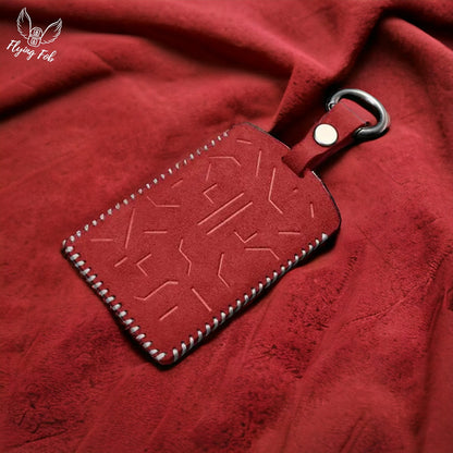 Suede Car Key Card Cover Case for TESLA Model 3 Model S Model Y Model X