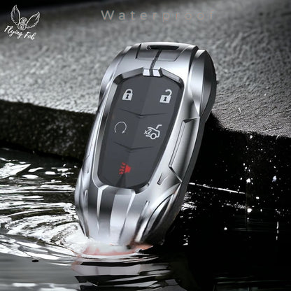 Premium Car Key Fob Case Cover Shell for CADILLAC CT4 CT5 Escalade LYRIQ