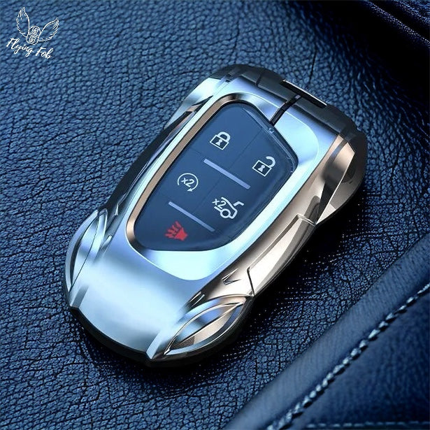 Premium Car Key Fob Case Cover Shell for CADILLAC CT4 CT5 Escalade LYRIQ
