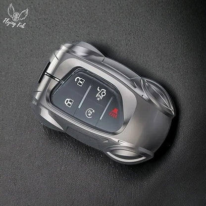 Premium Car Key Fob Case Cover Shell for CADILLAC CT4 CT5 Escalade LYRIQ