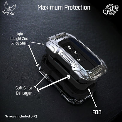 Car Key Fob Case Cover Shell for CHEVROLET Silverado Suburban Tahoe for GMC Yukon for BUICK Envision