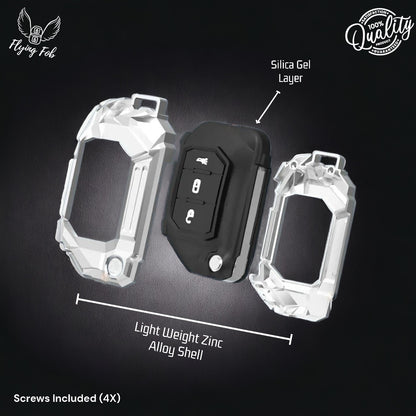 CAR KEY FOB COVER CASE SHELL for JEEP Gladiator Wrangler