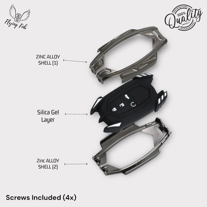 Car Key Fob Case Cover Shell for BUICK Enclave Encore Envision Envista LaCrosse Regal