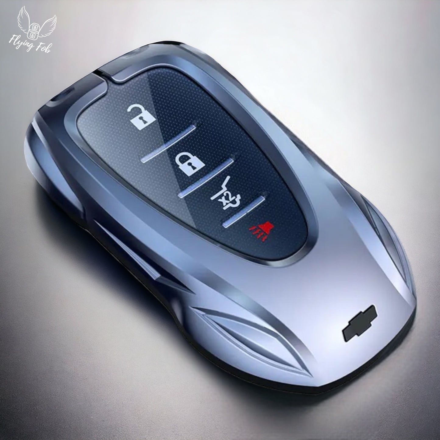 Premium Car Key Fob Case Cover Shell for CHEVROLET CHEVY Aveo Blazer Camaro Captiva Cruze Equinox Lova Malibu Sonic Hatchback Spark EV Trailblazer Traverse Trax Volt