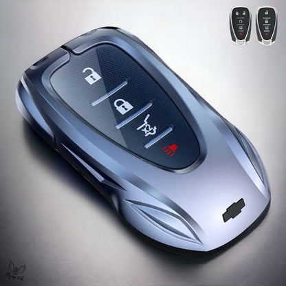 Premium Car Key Fob Case Cover Shell for CHEVROLET CHEVY Aveo Blazer Camaro Captiva Cruze Equinox Lova Malibu Sonic Hatchback Spark EV Trailblazer Traverse Trax Volt