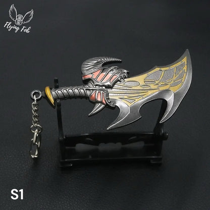 God of War Video Game Keychain Collection