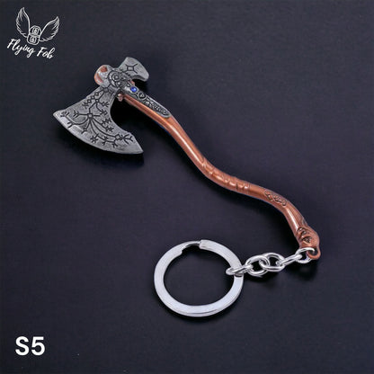 God of War Video Game Keychain Collection