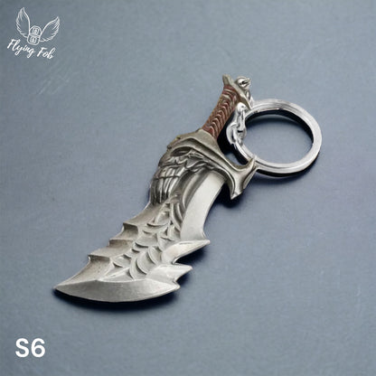 God of War Video Game Keychain Collection