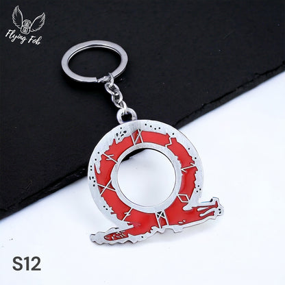 God of War Video Game Keychain Collection