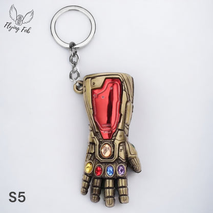 Marvel Avengers Infinity Gauntlet Keychain Collection