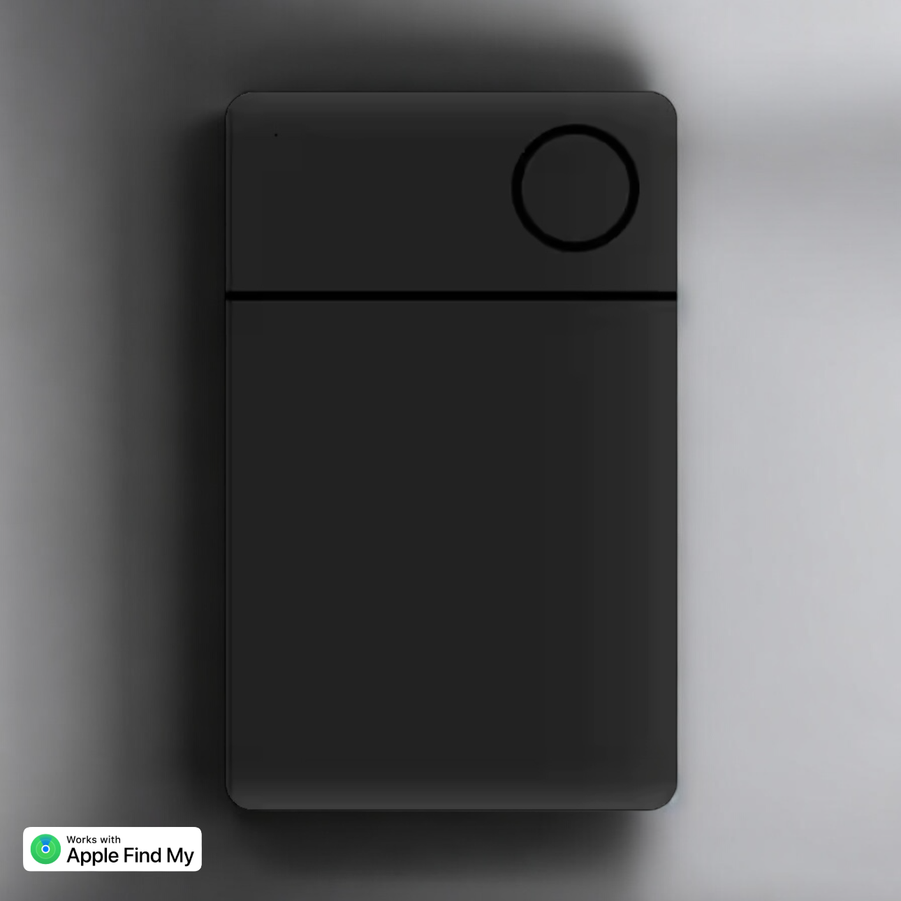 Smart Wallet Purse GPS Tracker Card Works with Apple Find My App Rechargeable (IOS ONLY)